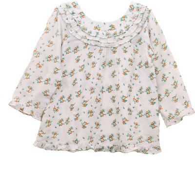 50% OFF on My Little Lambs Casual 3/4 Sleeve Printed Baby Girl's Top