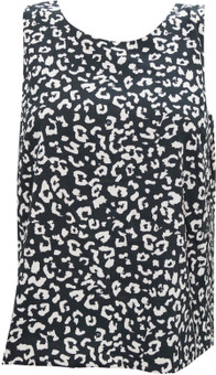 Indiatrendzs Casual Sleeveless Printed Women's Top