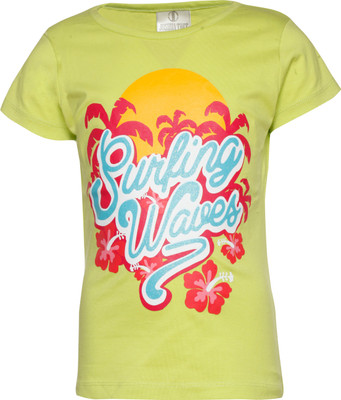 20% OFF on Joshua Tree Casual Short Sleeve Printed Girl's Top