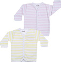30% OFF on Lula Casual Full Sleeve Striped Baby Girl's Top