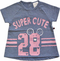 Babeez Casual Short Sleeve Printed Baby Girl's Top Babeez Casual Short Sleeve Printed Baby Girl's Top