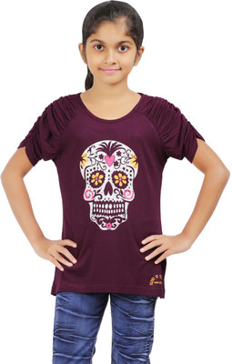 16% OFF on Ventra Casual Roll-up Sleeve Printed Girl's Top 16% OFF on Ventra Casual Roll-up Sleeve Printed Girl's Top