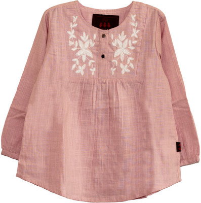 30% OFF on My Little Lambs Casual 3/4 Sleeve Solid Baby Girl's Top