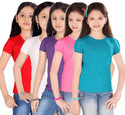 46% OFF on Sinimini Casual Short Sleeve Solid Girl's Top 46% OFF on Sinimini Casual Short Sleeve Solid Girl's Top