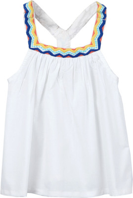 40% OFF on Beebay Casual Sleeveless Self Design Baby Girl's Top