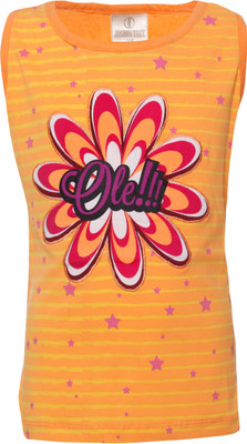 40% OFF on Joshua Tree Casual Sleeveless Printed Girl's Top