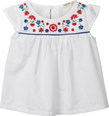 Beebay Casual Short Sleeve Embroidered Baby Girl's Top Beebay Casual Short Sleeve Embroidered Baby Girl's Top