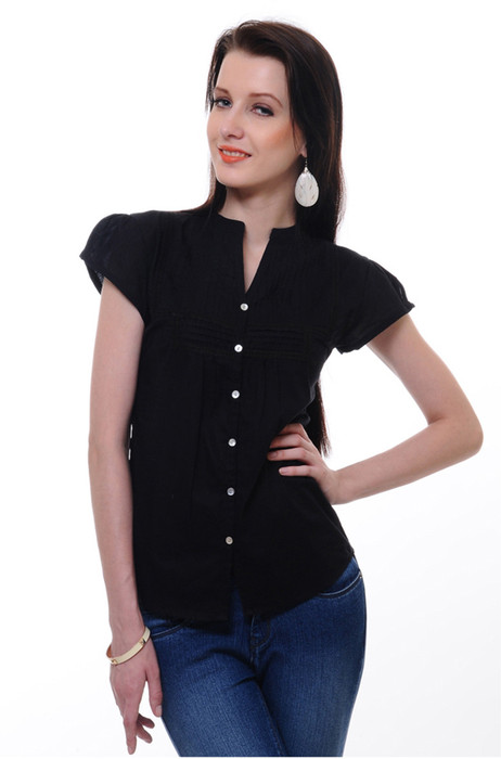 Yepme Casual Short Sleeve Solid Women's Top - TOPDSMCC4FYQDZDF