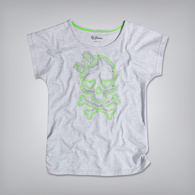 44% OFF on GJ Jeans Unltd Casual Short Sleeve Solid Girl's Top