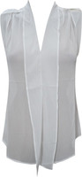 Indiatrendzs Casual Sleeveless Solid Women's Top