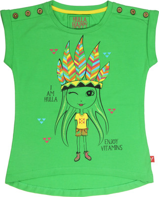 Vitamins Casual Short Sleeve Printed Girl's Top Vitamins Casual Short Sleeve Printed Girl's Top