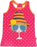 Vitamins Casual Sleeveless Printed Girl's Top