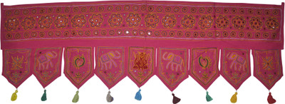 33% OFF on Lal Haveli Beautiful Embroidery with Mirror Work Handmade Toran
