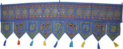 35% OFF on Lal Haveli Etnic Embroidey Elephant And Peacock Design With Mirror Work Handmade Door Hanging Toran 35% OFF on Lal Haveli Etnic Embroidey Elephant And Peacock Design With Mirror Work Handmade Door Hanging Toran