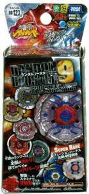 Takaratomy Beyblades #BB123 Japanese Metal Fusion Volume 9 (Blue, White, Black)