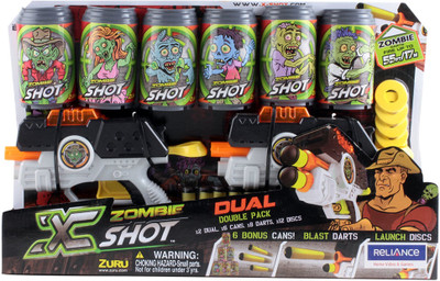3% OFF on X Shots Zombie Dual Double Pack 3% OFF on X Shots Zombie Dual Double Pack