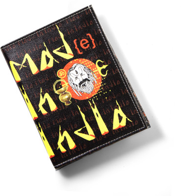 Mad(e) in India Yogasan Sadhu Passport Holder Mad(e) in India Yogasan Sadhu Passport Holder