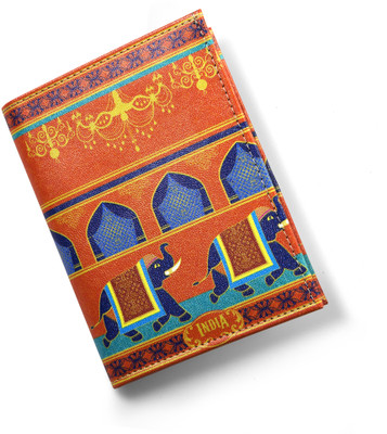 Mad(e) in India Elephant Procession Passport Holder Mad(e) in India Elephant Procession Passport Holder