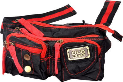 80% OFF on Club Sport Waist Pouch Black, Red 80% OFF on Club Sport Waist Pouch Black, Red