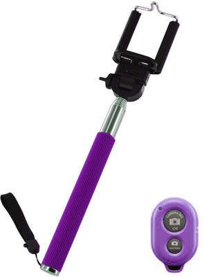 Tuzech Stick With Remote Shutter (Combo) Selfie Stick Tuzech Stick With Remote Shutter (Combo) Selfie Stick