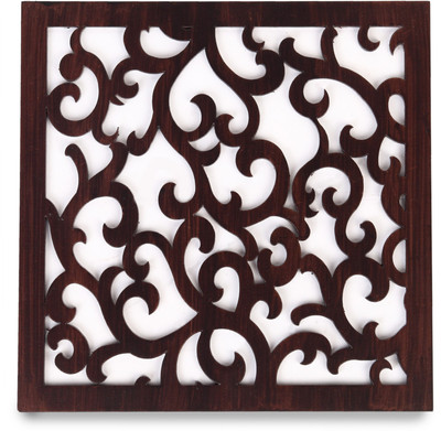 7% OFF on Cocktail C-TV-LZJ-BR-NA-2029 Matte Finish Trivet Pack of 4