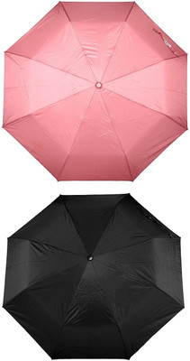 58% OFF on Bizarro Plain Combo-3-Fold (Set of 2) A Umbrella 58% OFF on Bizarro Plain Combo-3-Fold (Set of 2) A Umbrella
