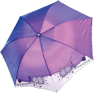 14% OFF on HighLands PUR_6102 Umbrella Purple, White 14% OFF on HighLands PUR_6102 Umbrella Purple, White