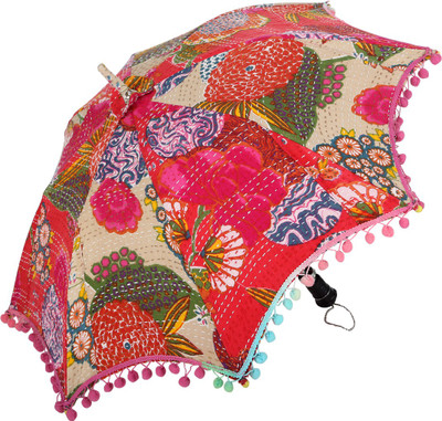 52% OFF on Rajrang Fruit Print Kantha Umbrella