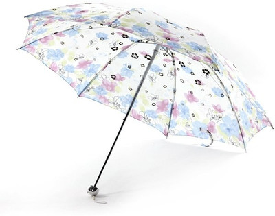66% OFF on Bizarro Flowery Prints- 3-Fold Umbrella