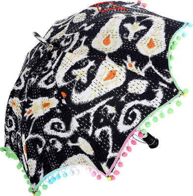 56% OFF on Rajrang Kantha Ikat Umbrella