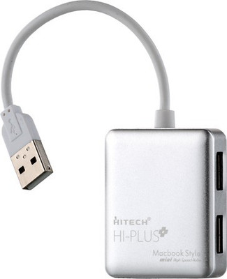 64% OFF on Hitech H22 USB Hub Silver 64% OFF on Hitech H22 USB Hub Silver