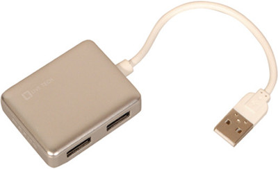 Live Tech 4 Port USB Hub Silver Live Tech 4 Port USB Hub Silver