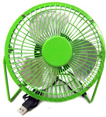 37% OFF on Easy 4inch L-815G USB Fan Green