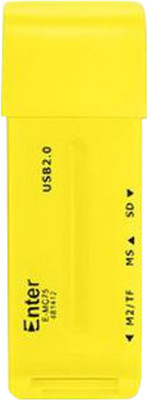 Enter Multi Card Reader and Writer E-MC75 Yellow Enter Multi Card Reader and Writer E-MC75 Yellow