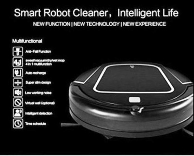 Exilient ReadyMaid Dry/Wet Mop (Without Virtual Wall) Robotic Floor Cleaner (Balck) 
