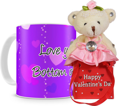 44% OFF on Everyday Gifts You Are Loved From Bottom Of My Heart Mug Valentine Gift Set