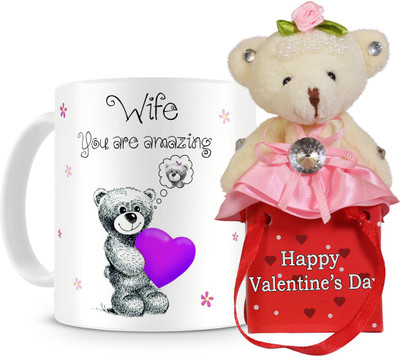 44% OFF on Everyday Gifts Amazing Wife Valentine'S Day Mug Valentine Gift Set