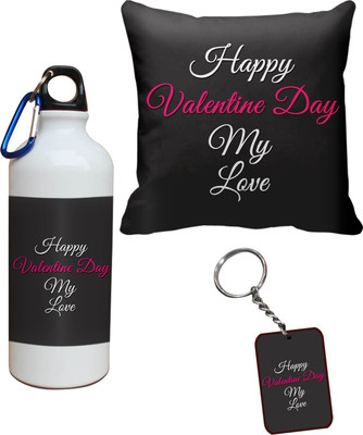 55% OFF on Tiedribbons My Love Cushion Cover Sipper and Keychains Special Valentine Gift Set 55% OFF on Tiedribbons My Love Cushion Cover Sipper and Keychains Special Valentine Gift Set