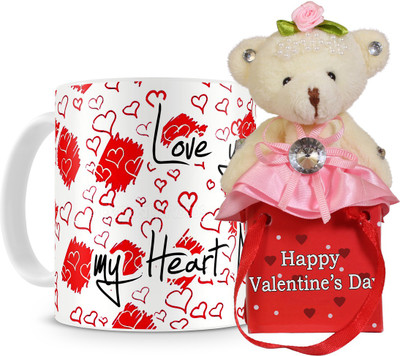 44% OFF on Everyday Gifts Look What My Heart And Soul Speak Mug Valentine Gift Set
