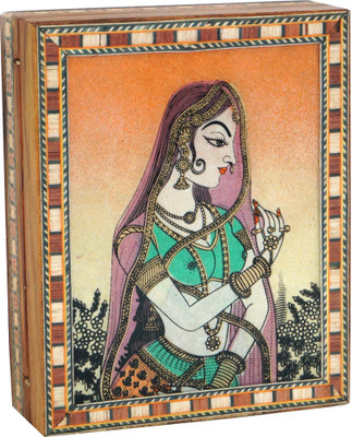 68% OFF on R S Jewels Wooden Gem Stone Painting Handmade Jewellery Vanity Box Multicolor 68% OFF on R S Jewels Wooden Gem Stone Painting Handmade Jewellery Vanity Box Multicolor
