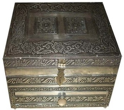 6% OFF on KE WM-530B Jewellery Vanity Box Silver, Purple