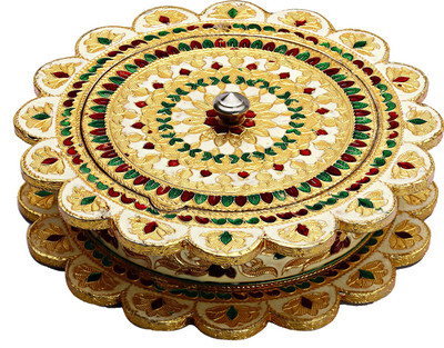 70% OFF on Aapno Rajasthan Floral Shape MultiUtility Vanity Box Multicolor 70% OFF on Aapno Rajasthan Floral Shape MultiUtility Vanity Box Multicolor