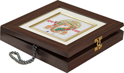 28% OFF on Aapno Rajasthan Rosewood Finish Marble Jewellery Vanity Box Multicolor 28% OFF on Aapno Rajasthan Rosewood Finish Marble Jewellery Vanity Box Multicolor