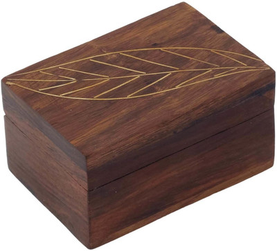 40% OFF on Crafts'man Beautiful Carved Wooden Jewellery Vanity Box Brown 40% OFF on Crafts'man Beautiful Carved Wooden Jewellery Vanity Box Brown
