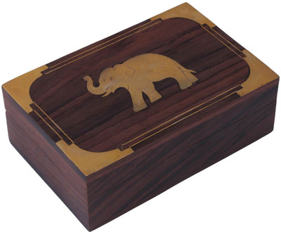 40% OFF on Crafts'man Beautiful Handcarved Wooden Jewellery Vanity Box Brown 40% OFF on Crafts'man Beautiful Handcarved Wooden Jewellery Vanity Box Brown