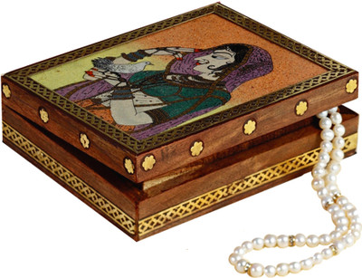 23% OFF on Aapno Rajasthan Elegantly Framed Gemstone Jewellery Vanity Case Brown 23% OFF on Aapno Rajasthan Elegantly Framed Gemstone Jewellery Vanity Case Brown