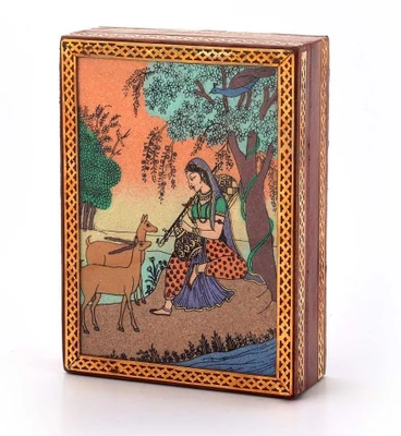 57% OFF on Little India Gemstone Meera Painting Wooden Box 256 Jewellery Vanity Case Brown 57% OFF on Little India Gemstone Meera Painting Wooden Box 256 Jewellery Vanity Case Brown