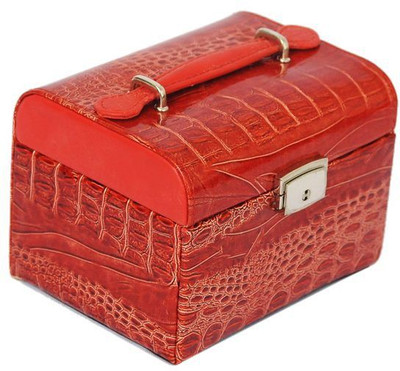 Knott Makeup Jewellery Vanity Case Red Knott Makeup Jewellery Vanity Case Red
