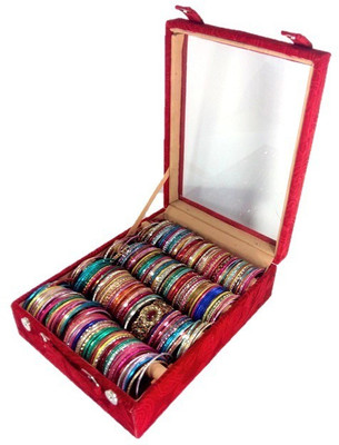 42% OFF on Addyz Jewelry Bangle Box Transparency-4 Rods Jewelry Storage Vanity Box Maroon 42% OFF on Addyz Jewelry Bangle Box Transparency-4 Rods Jewelry Storage Vanity Box Maroon