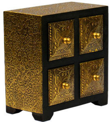 24% OFF on Purpledip Designer Jewellery Vanity Box Gold 24% OFF on Purpledip Designer Jewellery Vanity Box Gold